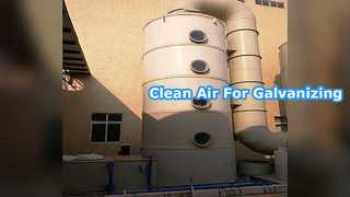 Galvanizleme Hatları için Asit Dumanı Emici