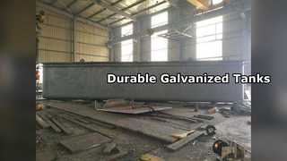 Satılık Dayanıklı Galvanizli Tanklar