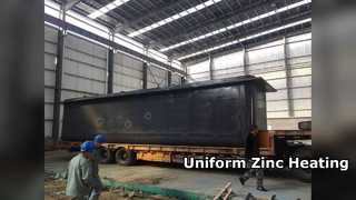 Galvanizli Çinko Su Isıtıcısı Isıtma Kontrol Sistemi