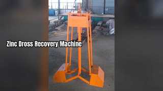 Çinko Cüruf Geri Dönüşüm Makinesi Yüksek Verimlilik