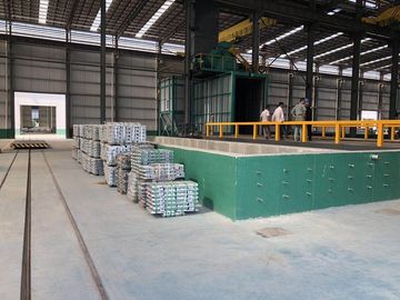 Küçük iş parçası için sıcak daldırma galvanize tesisi, yüksek hızlı sıcak daldırma galvanize makinesi