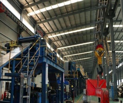 Güvenilir sıcak daldırma galvanize makinesi özelleştirilebilir kapasite ile