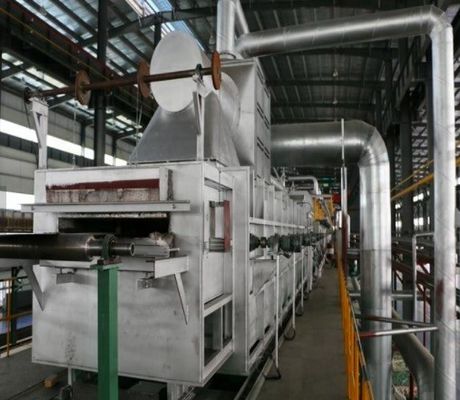 Sızıntı tespit sistemi olan gelişmiş galvanize hattı