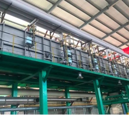 Çinko Tankları Sıcak Daldırma Galvanize hattı PLC Isıtma Kontrol Sistemi ile
